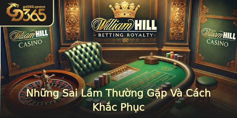 Những Sai Lầm Thường Gặp Và Cách Khắc Phục